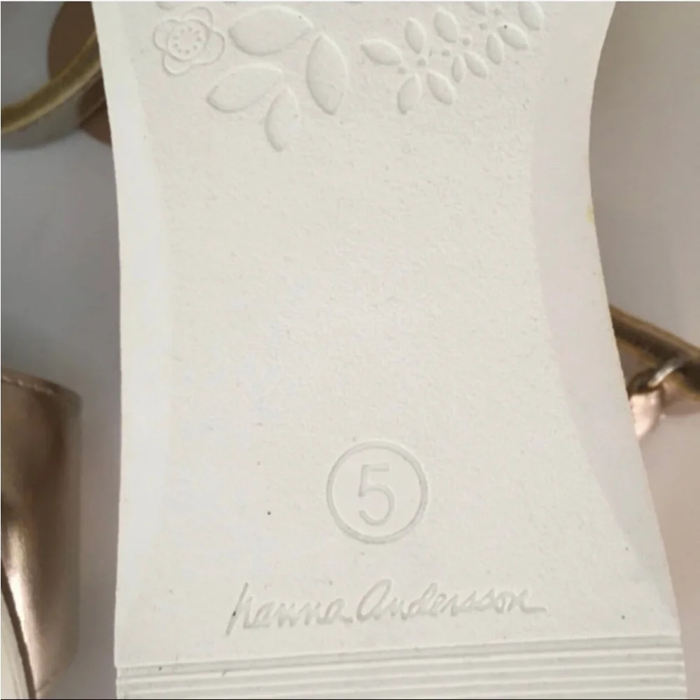 Hanna Andersson Gold Sandals
